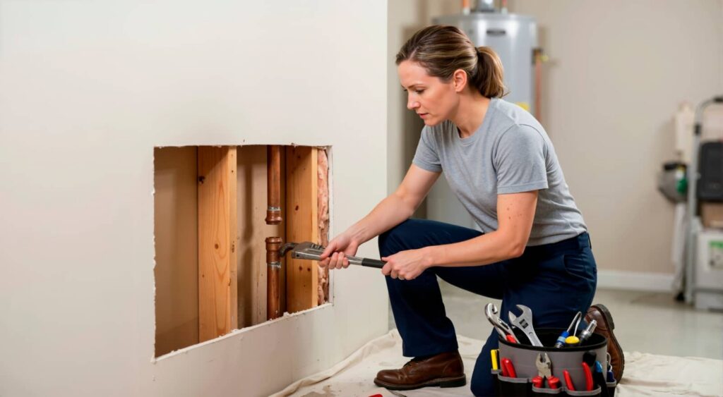 What To Do After Water Line Damage